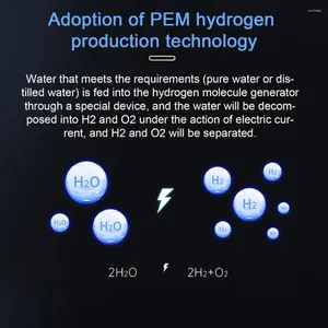 PEMテクノロジーホーム208mlの旅行ポータブルイオナイザーマシン用の水ボトル水素ボトル
