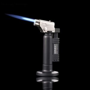 BC-500 High Quality Torch Lighter Refillable Butane Without Gas Jet Flame with Safety Lock