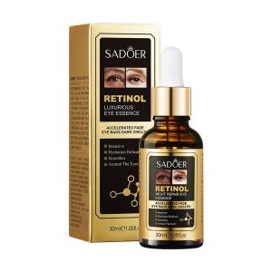 Sadoer Woman Eye Serum Reparation Essence Puffiness Dark Circle Eye Bag Fuktande skönhetshudvård