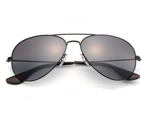 Designer Sonnenbrille Aviator -geformte Brille Sonnenbrille 3558 polarisierter Objektivrahmen muss ein Doppelstrahl -Design zum Fahren mit Box 5529327 kaufen