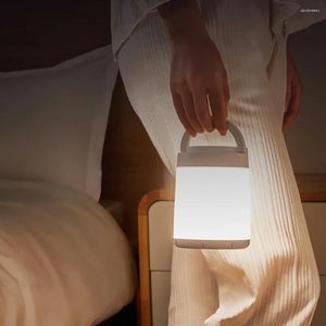 Night Lights Touch Light USB wiederaufladbare LED -Nachttischbeleuchtung Lampe Dimmbare Geschenk in Indoor Lesen