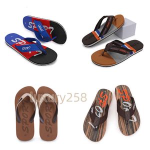 Spring Summer Pink Slippers Red Black Green Yellow Blue Brown Mens Low Top Breathable Soft Sole Shoes Flat Men G 13