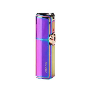 ZB307 Triple Jet Flame Without Gas Iatable Lighter with Cigar Punch Metal Cigar Torch Lighter Custom