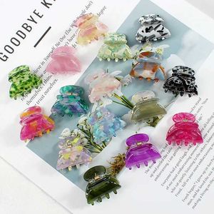 Зажимы для волос Barrettes mini уксусная кислота клип Crab Crab Claw Bracelet Bracelet Hair Hav