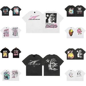 Camisetas camisetas masculinas e feminino Designer de manga curta impressão elegante com camisetas de hip-hop de estilo de design de padrões exclusivos