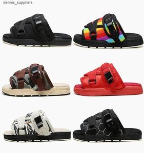 Nowe Visvim Men Kobiety miłośnicy butów moda plażowe hiphopowe sandały uliczne kapcie na zewnątrz 8124307