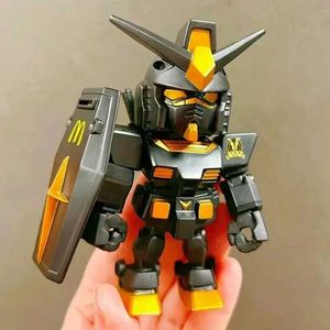 Экшн-фигуры Bandai Mini Kawaii McDonalds RX-78-2 Ver.Angus Action Toy Figures Модель аниме рождественское подарок Lift2403