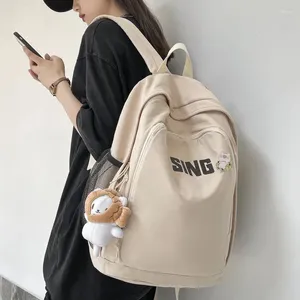 Backpack Original Uoct.all Schoolbag Girl Korean Harajuku Ulzzang High School Students Large-capacity Student Laptop Bag