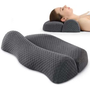 Massager Memory Foam Pillow Orthopedic Cervical Cushion Ergonomics Massage Sleeping Pillow Neck Smärta Relief Slow Rebound Cushion Bedding