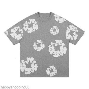 Designer mass camisetas gráficas florais harajuku camiseta de streetwear woman tshirts primavera e verão tampas