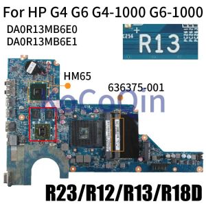 RAMS 636375001 DA0R13MB6E0 per HP Pavilion G41000 G6 Notebook Mainboard DA0R13MB6E1 650199001 R13/R12/R18D/R23 Laptop Motherboard