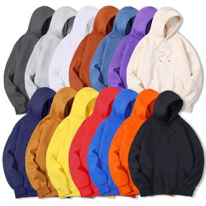 PJCH Mens Hoodies Sweatshirts Fashion Mens Spring and Autumn Disual for Men/Women Top Candy Solid Color Hoodies 240425
