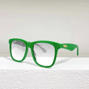 Óculos de sol enquadra preto laranja laranja verde gato de olho de alta qualidade óculos ópticos femininos bv1160s lentes de gradiente masculino de moda