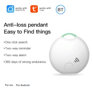 Moduły Ty014 Smart Life Mini Tag Anti Lost Alarm Tuya Wireless Bluetooth Tracker dziecięcy torba portfel Klucz PET Finder GPS Cats Pies Locator
