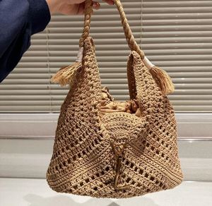 ストローバッグビーチバッグトートバッグデザイナーバッグハンドバッグバッグIcare Lafite Straweded Plus Liggent Shoppingbag for Woman Mens Luxury Bag Designer Travel Crossbody Bag