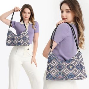 Bolsas noturnas Bohemian 2024 Saco de ombro da moda para mulheres bolsas da moda bolsas elegantes, senhoras