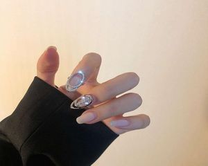 Ins cool wind high sense fingertip ring minority design nail female fashion personalized decoration6499308