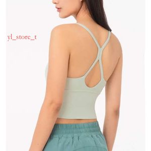 Женский Designeryoga Sports Bra Tops Tops Conting Gym Houlde Женщины поднятия Sexy Sling Pling Pling Shoot Match для Leggins Женская дизельг Top 8903