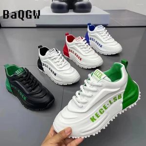 Sapatos casuais Design de luxo, masculino, os homens de tênis cobrem a moda inferior da plataforma interna, executando zapatos