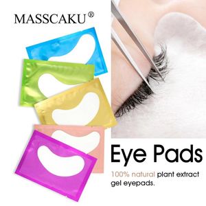 False Eyelashes MASSCAKU 5 Pairs/Pack Patches Eyelash Under Eye Pads Lashes Extension Tips Sticker Wraps Makeup Tools