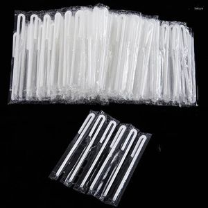 Disposable Cups Straws High Quality Straw Individually Packed Home Elbow Drink Mixed Colors Party Supplies