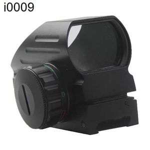 Original Reflex Tactical Red Green Laser 4 Reticle Holographic Projected Dot Scope Airgun Hunting 20mm Rail Mount AK