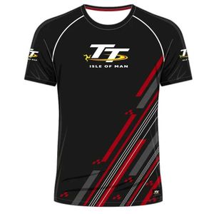 T-shirt maschile da uomo Nuovo estate TT Short Shiod T-shirt Motorcycle Racing Fashion Strt Clothing Sports Outdoor Sports CHIRT CHITTURE IL TOP Top T240425