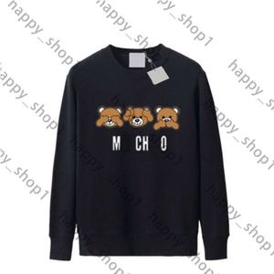 Moschinnos mode hoodie mens designer överdimensionerad höst kvinnor hoodys tröja sportkläder grafiska tryck hoodies långärmad avslappnad lös tröjor 956