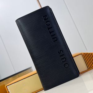 24SS Designer maschile e femminile Luxury Wallet Long Classic Interior Slot Pocket Women's Pass Travel Wallet Wallet 19cm