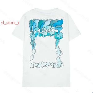 Hochwertige Buchstabenfashion Herren Offs T -Shirts Sommer Womens Designer T -Shirts Loose Tees Marken Tops Luxurys Designerin T Shirt Herren T Shirt des 8534