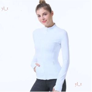 LL 2024 Jaqueta de ioga LL feminino LL Sport Sport Casel Fitness Sports Quick Dry Activewear Top Top Solid Up Sweatshirt Sportwear 5781