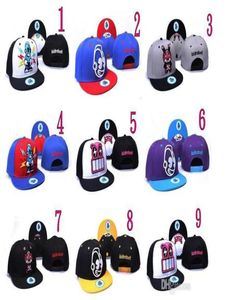 01whole 10pcslot moda hip hop hat booger crianças Kidrobot Coke Boys Snapback Hats Caps Foda -se Swagg Cap2112869
