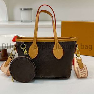 The Tote Bag Designer Handbag L Women's V Leather Crossbody Bag High Quality Printed One Shoulder Bag Fashion Luxury Bag Wallet Comes with Coin Purse 334428