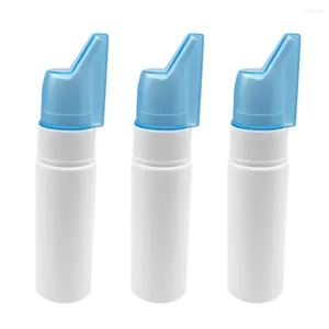 Storage Bottles 3pcs Nasal Irrigator Nose Wash Cleaner Spray Water Bottle Fine Mist Atomizer Portable Liquid Empty Container Travel