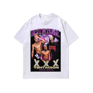 Singer Rap XXX Tentacion Stampato T-Shirt Maglietta