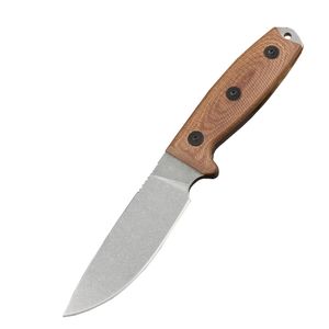 Högkvalitativ överlevnad Rak kniv 1095 Högt kolstålstensstensdroppsfall Blad Full Tang G10/Micarta -handtag utomhus med fasta bladknivar med kydex