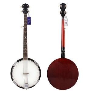 Irin 5 Strings Instrumento étnico ocidental para crianças e adultos Aprendendo a tocar violão de banjo