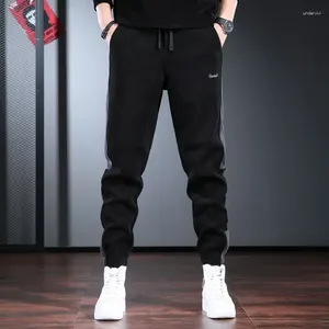 Calça masculina calça calça atlética homem suor esporte pista de moletom sweat harém goth tracksuit inferior moda casual y2k harajuku verão