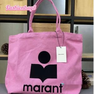 Marant New Isabels Designer Canvas Tote Bage Torby na zewnątrz Longchammp Trend