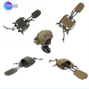 Tactical Accessories Protective Gear Outdoor Equipment New 3505 Tactical Helmet Protection Bag Battery Stand T-shaped Accessory Pack
