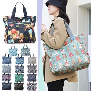 Bolsas de cintura Bolsas de mochila feitas à mão para mulheres grandes ombros leves de nylon e bolsa de trabalho de viagem