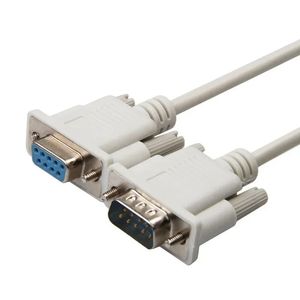 DB9 SERIAL CABLE 9 PIN PIN RS232 SERIAL CABLE KVINNA TILL KVINNA PC -omvandlarförlängningskabel 9pin Adapterkabel 3M/5M Hårdvarukablar