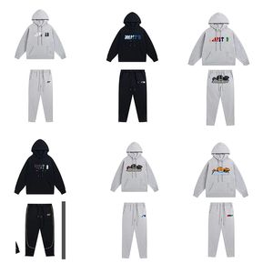 Tracksuit Designer Tracksuit Designer High-neck long sleeve trousers two-piece pullover with hooded collar loose version sports casual Sports comfortable loose