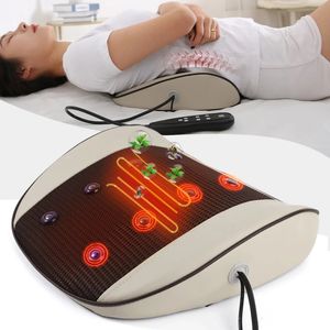 Moxibustion Back Massager Acupuncture Pain Lumbar Massage Pad Waist Body Heating Relaxation Instrument Physiotherapy Tool 240424