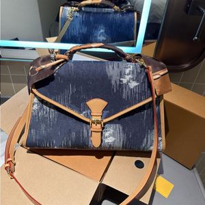 Top Luksusowy projektant torebek Medieval Denim Pielęgniarka torba Crossbody Bag damska torba na ramię torebka torba posłańca portfela torba do makijażu la etwx