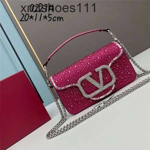 Magnetic Evening Mini Sliding Luxury Designer Handbag Vallentiiino Buckle Bag Purse Bags Chain Crossbody Brass Shiny One Diamond Light Shoulder Crystal 6BWI