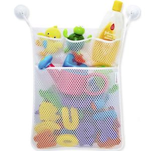 Bebek banyo oyuncaklar bebek banyo oyuncak depolama çanta banyo örgü çanta bebek oyuncakları için çocuk su oyuncaklar organizatör