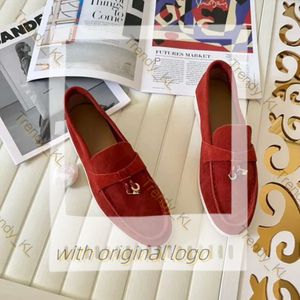 Designer LP buty fortepianowe kapcie loro fortepianowe damskie kapcie męskie kapcie kaszmirowe loro fortepianowe buty