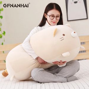 1pc 90cm милая угловая биобаллова Японская анимация Sumikko gurashi плюшевые игрушки фаршированный мягкий подарок на валентин