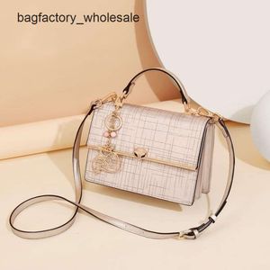 En çok satan omuz çantası Yeni% 90 Fabrika Doğrudan Satış Altın Fox Çanta Kadınlar Yeni Çok Yönlü Crossbody Moda Tek Omuz Handheld Popüler Organ Küçük Çanta